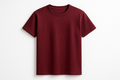 180GSM round neck tshirt colour bordeaux