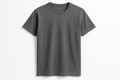 Steel grey 100GSM round neck t-shirt